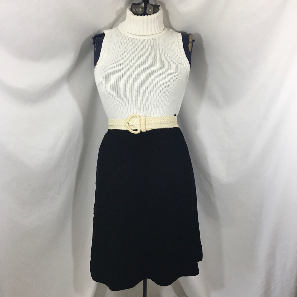 Vintage 1950’s Black Velvet Skirt Small Smart Set